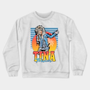 legends tina turner queen rock n roll Crewneck Sweatshirt